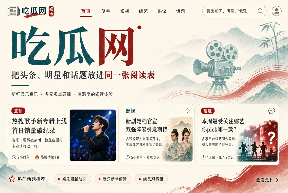 吃瓜网今日导读封面